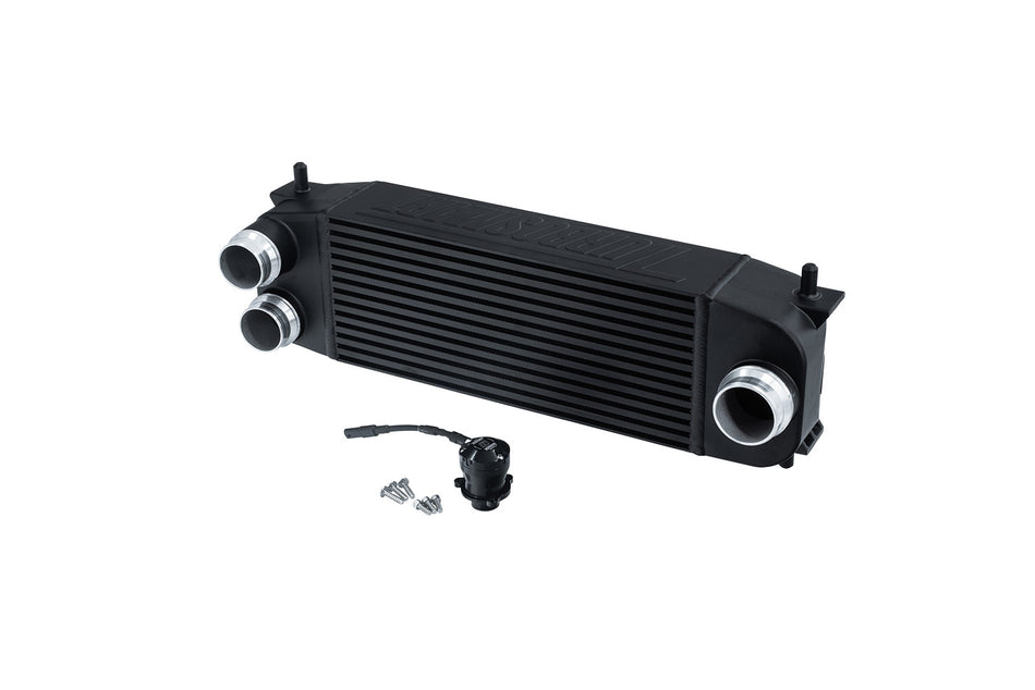 Ranger/Bronco Intercooler + Blow Off Valve Kit, Black Dual Port