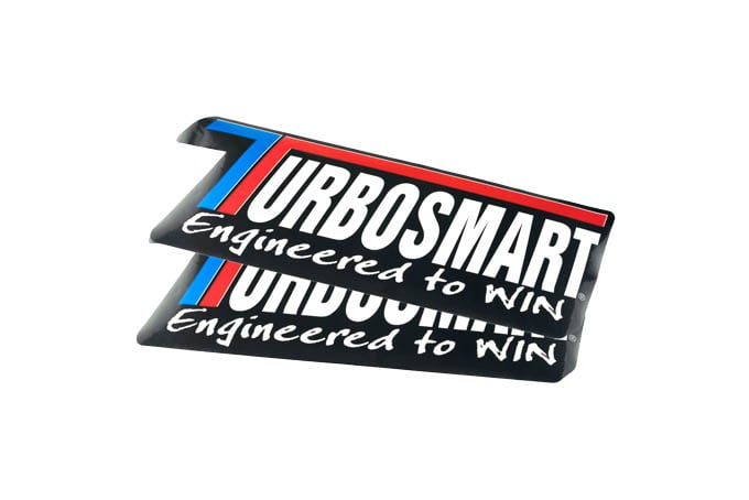 TS Car Decal - Colour 350mm x 120mm-Black