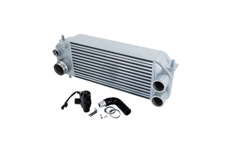 F150 Intercooler + Blow Off Valve Kit, Silver Recirculating