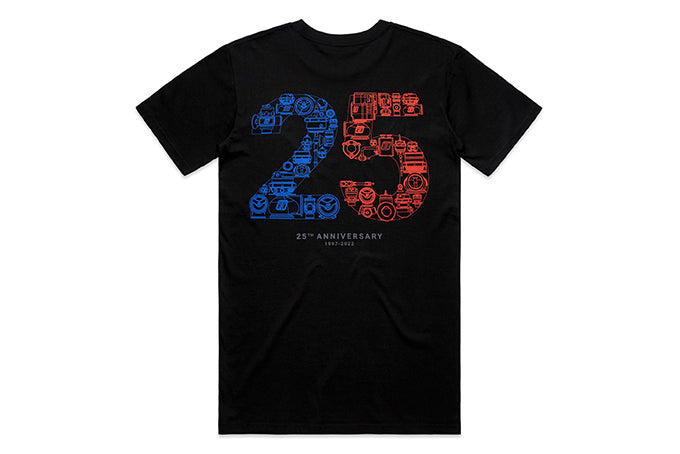 TS T-Shirt Black (25 Years) S (DISCONTINUED)