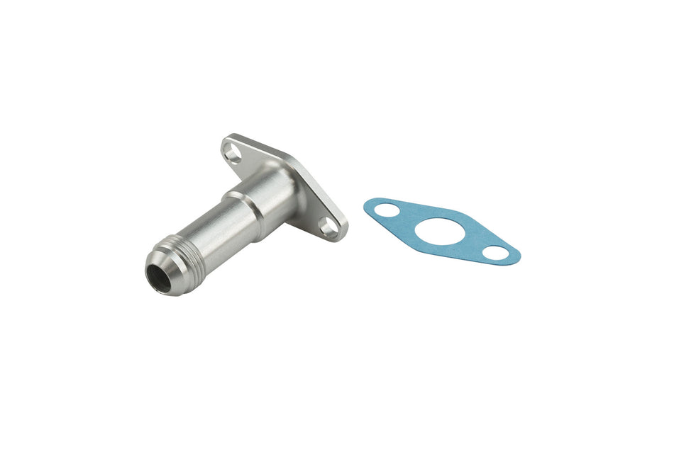 50.8mm 10AN 75mm Extended Oil Drain Silver