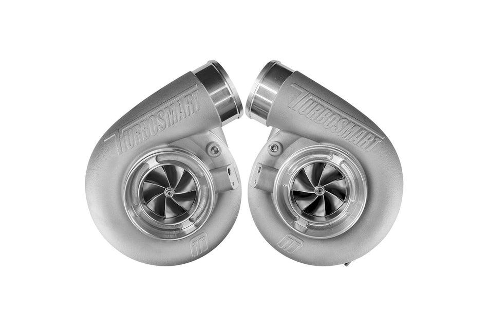 Mirror Twin Turbo Package - TS-1-7675C V-Band 0.96AR Oil Cooled Turbos