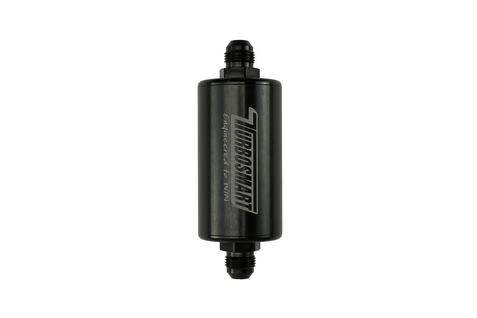 Inline Fuel Filter 10um 8AN Black