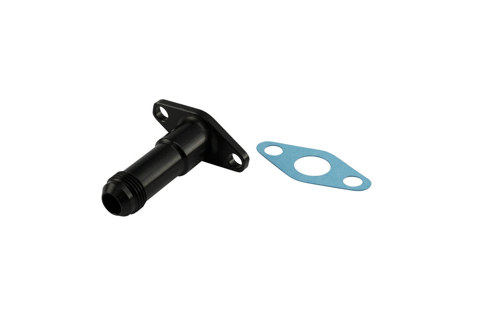 50.8mm 10AN 75mm Extended Oil Drain Black